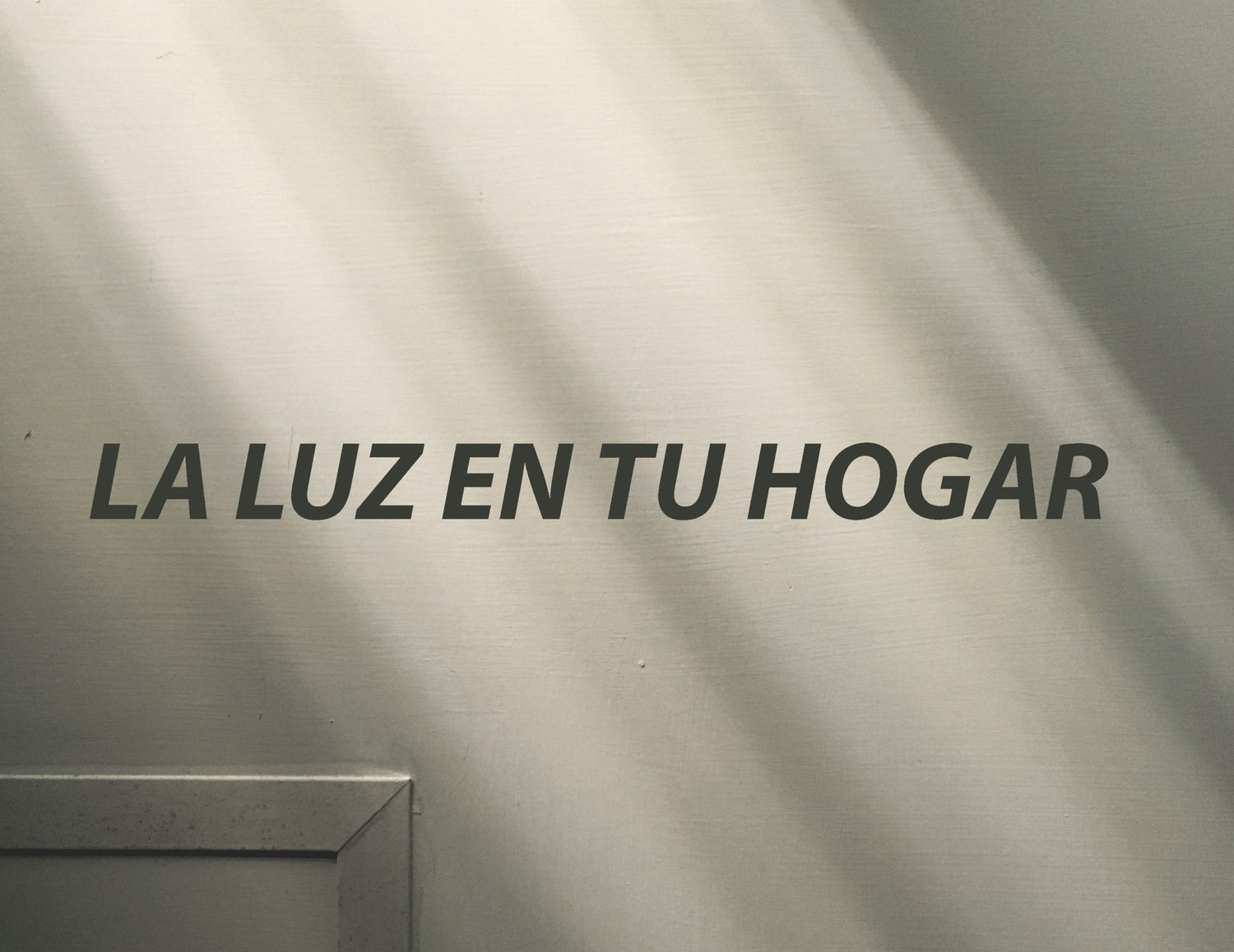 La luz en tu hogar