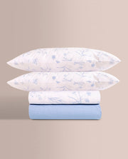 Juego de Sábanas Don Algodon Tela 150 Hilos Giulia Azul