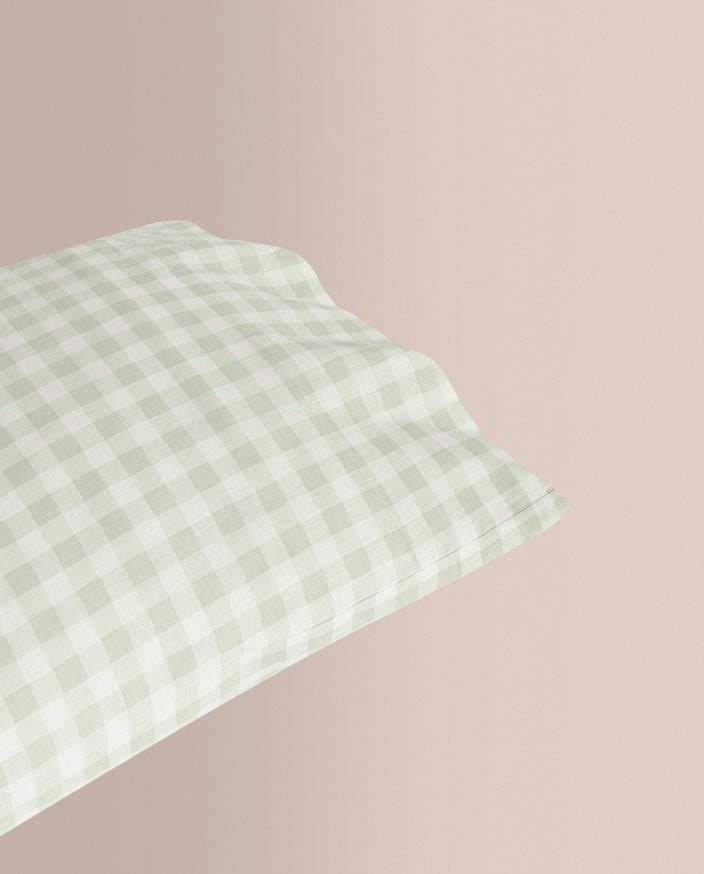 Dúo Nórdico Don Algodon Elia 150 Hilos Verde - Set Funda Nórdica + Funda de Almohada