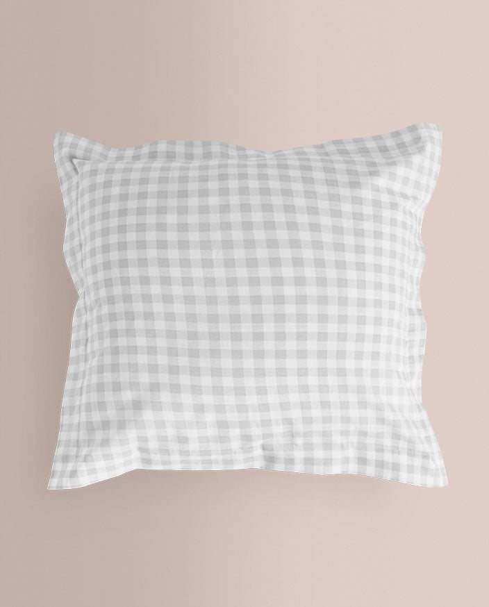 Dúo Nórdico Don Algodon Elia 150 Hilos Gris - Set Funda Nórdica + Funda de Almohada