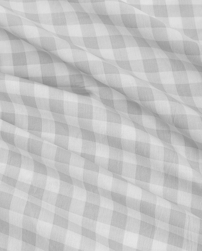 Dúo Nórdico Don Algodon Elia 150 Hilos Gris - Set Funda Nórdica + Funda de Almohada