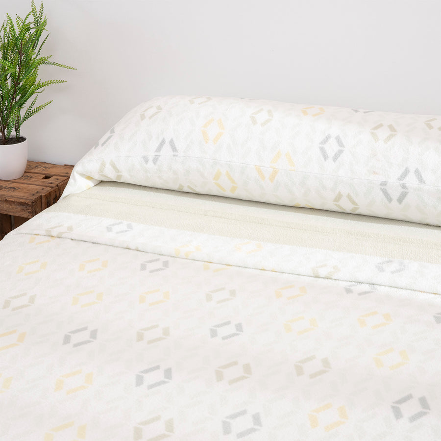 Juego de Sábanas Coralina Karamelo Nalia Verde