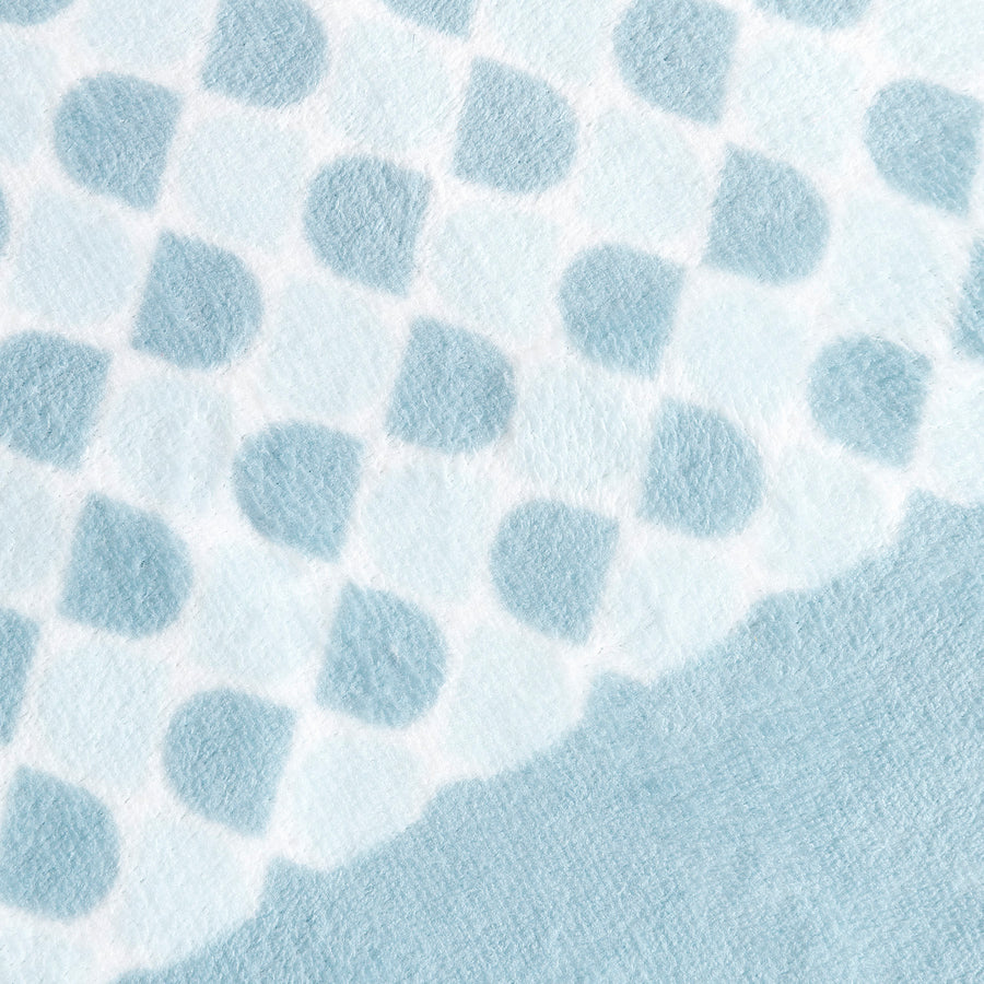 Juego de Sábanas Coralina Karamelo Yera Azul