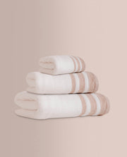 Juego de Toallas Jacquard Don Algodon Siros Beige