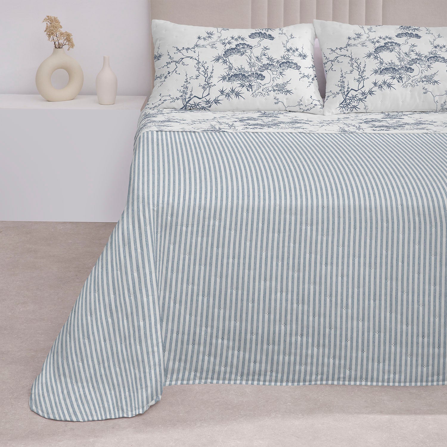 Colcha Don Algodon Reversible Geneve