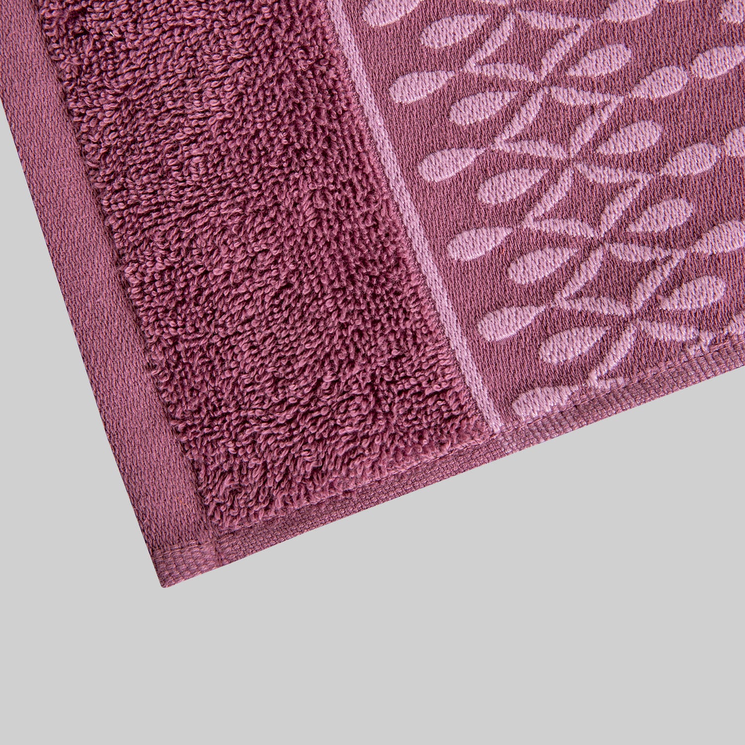 Juego Toalla Jacquard Aris Lavanda