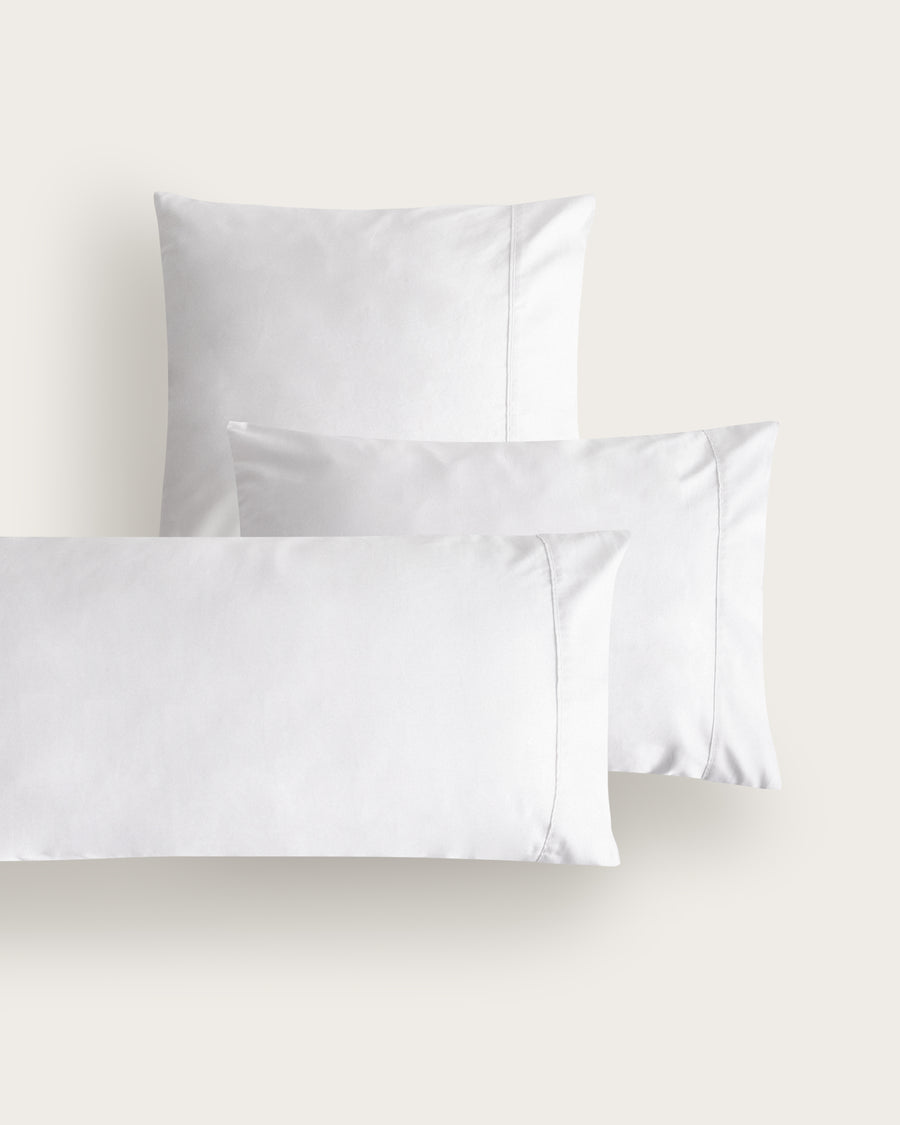 Funda de Almohada Don Algodon Saten Elba Blanco