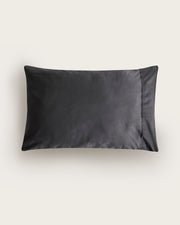 Funda de Almohada Don Algodon Satén Elba Gris Marengo