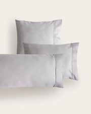 Funda de Almohada Don Algodon Satén Elba Gris