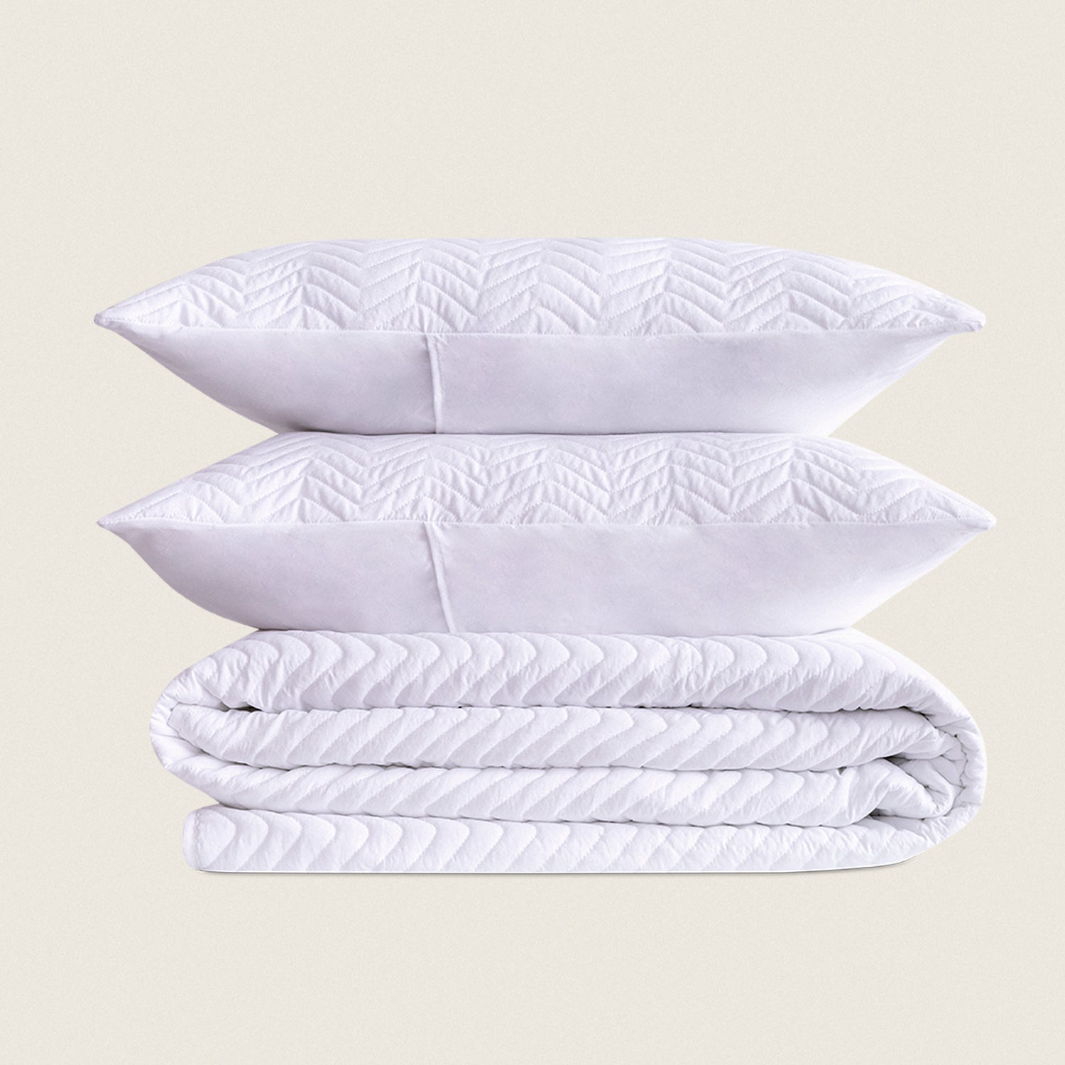 Colcha Don Algodon Vania Blanco