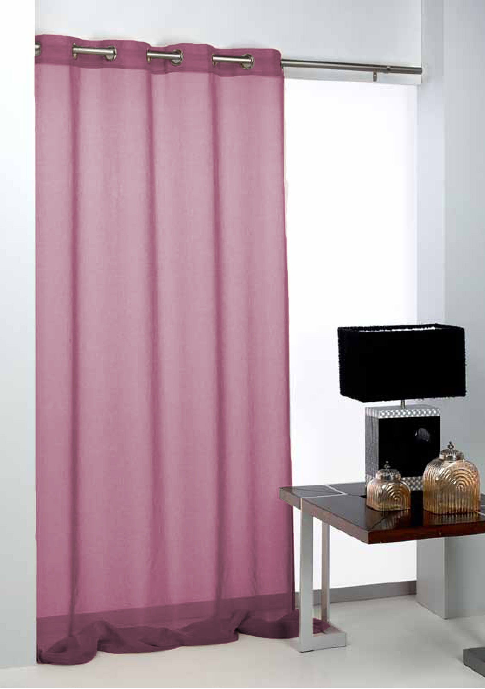 Cortina Basic Fucsia
