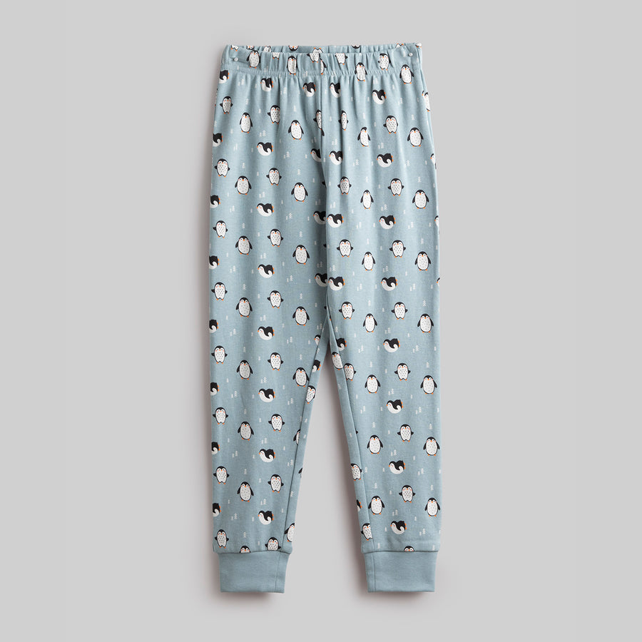 Pijama Don Algodon Infantil Niño Pingüino