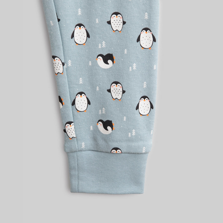 Pijama Don Algodon Infantil Niño Pingüino