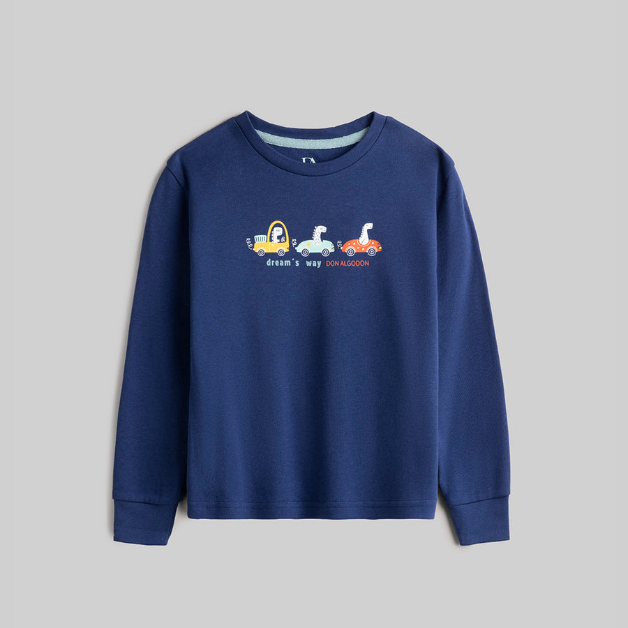 Pijama Don Algodon Infantil Niño Coches