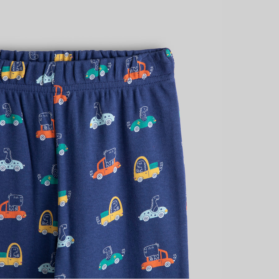 Pijama Don Algodon Infantil Niño Coches