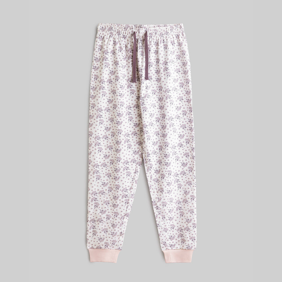 Pijama Don Algodon Mujer Rosa Flores