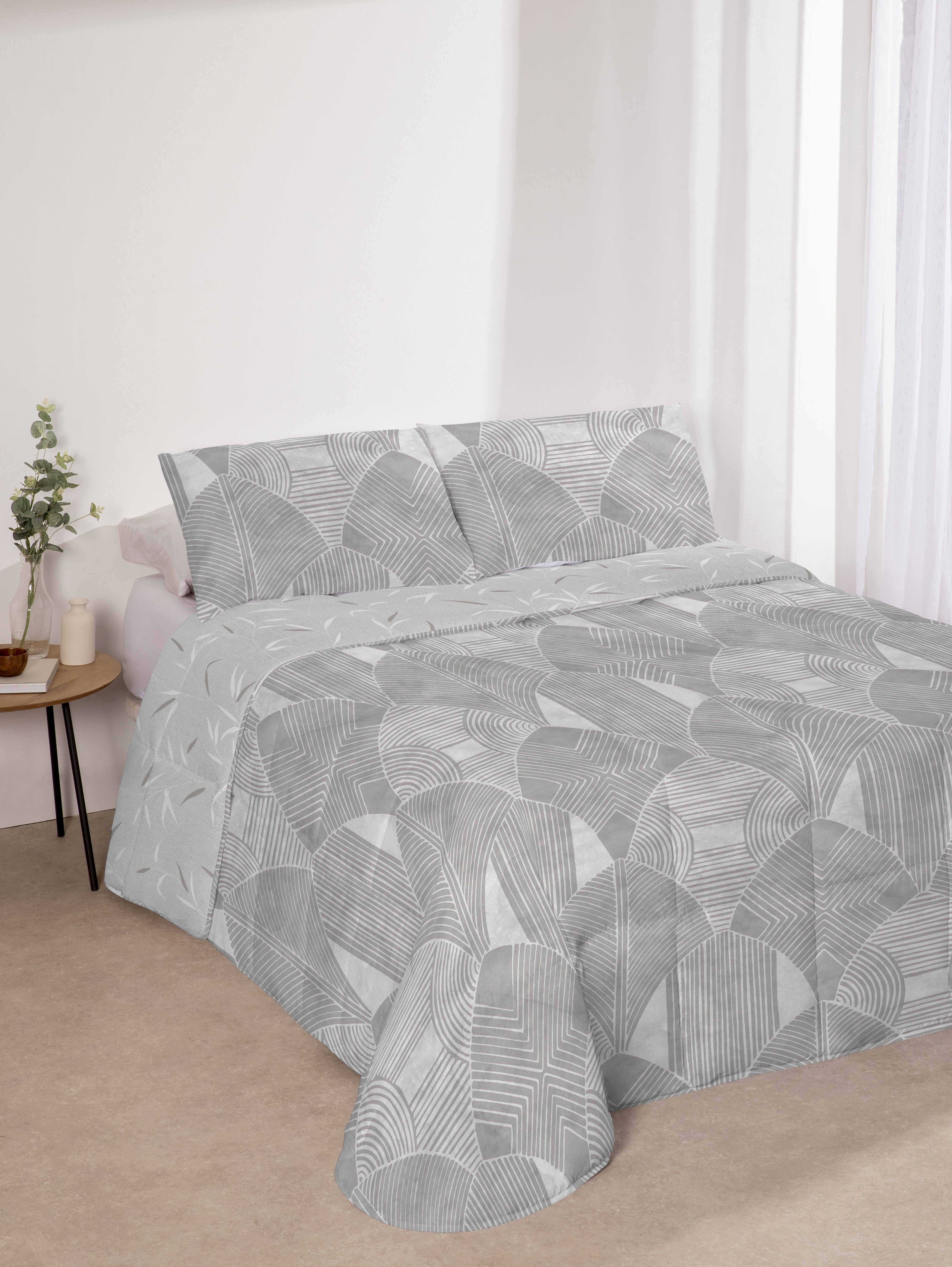 Edredón Don Algodon Digital Reversible Cosima - Set Edredón + Fundas de Almohada