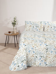Edredón Don Algodon Digital Reversible Fiore - Set Edredón + Fundas de Almohada