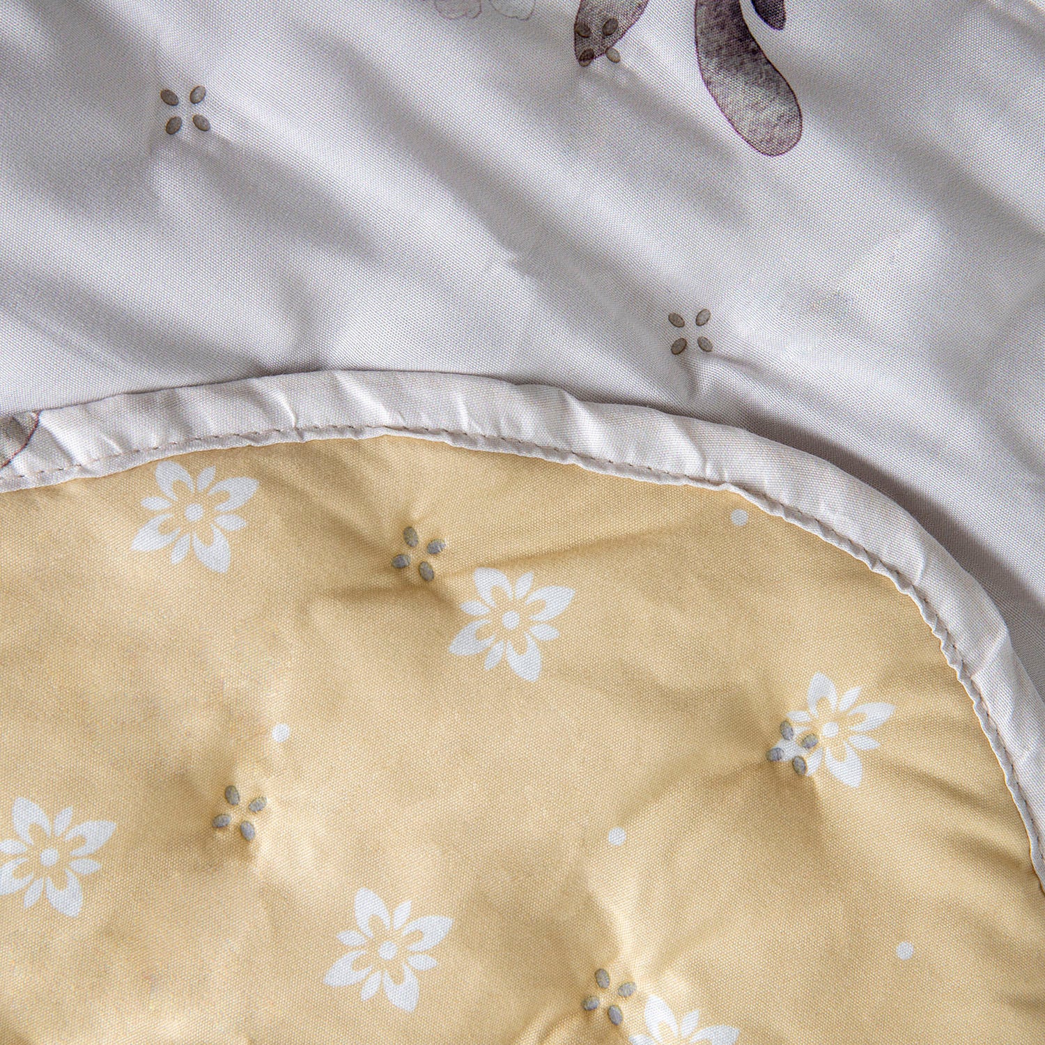 Colcha Don Algodon Reversible Eliane