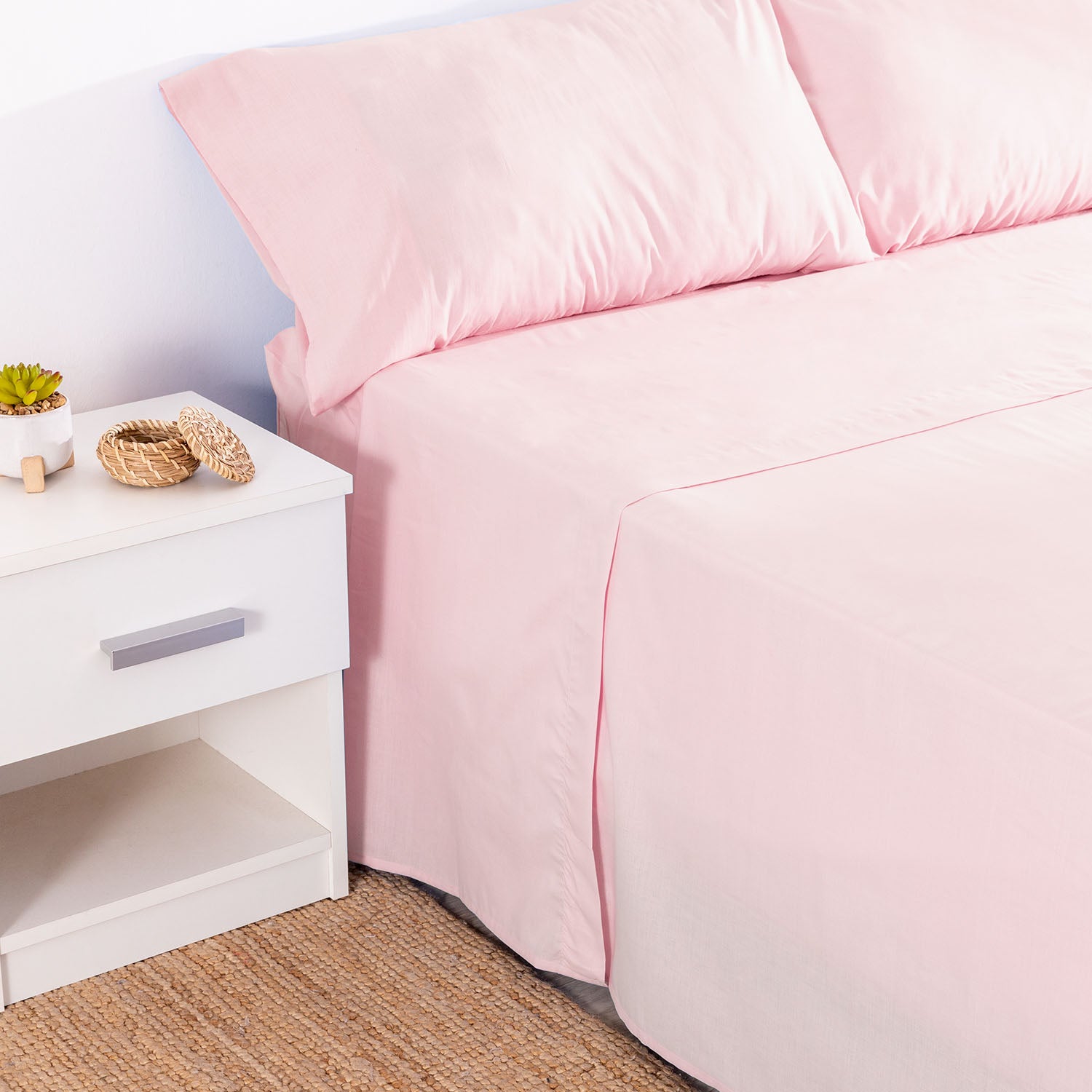 Sábana Encimera Karamelo Rosa