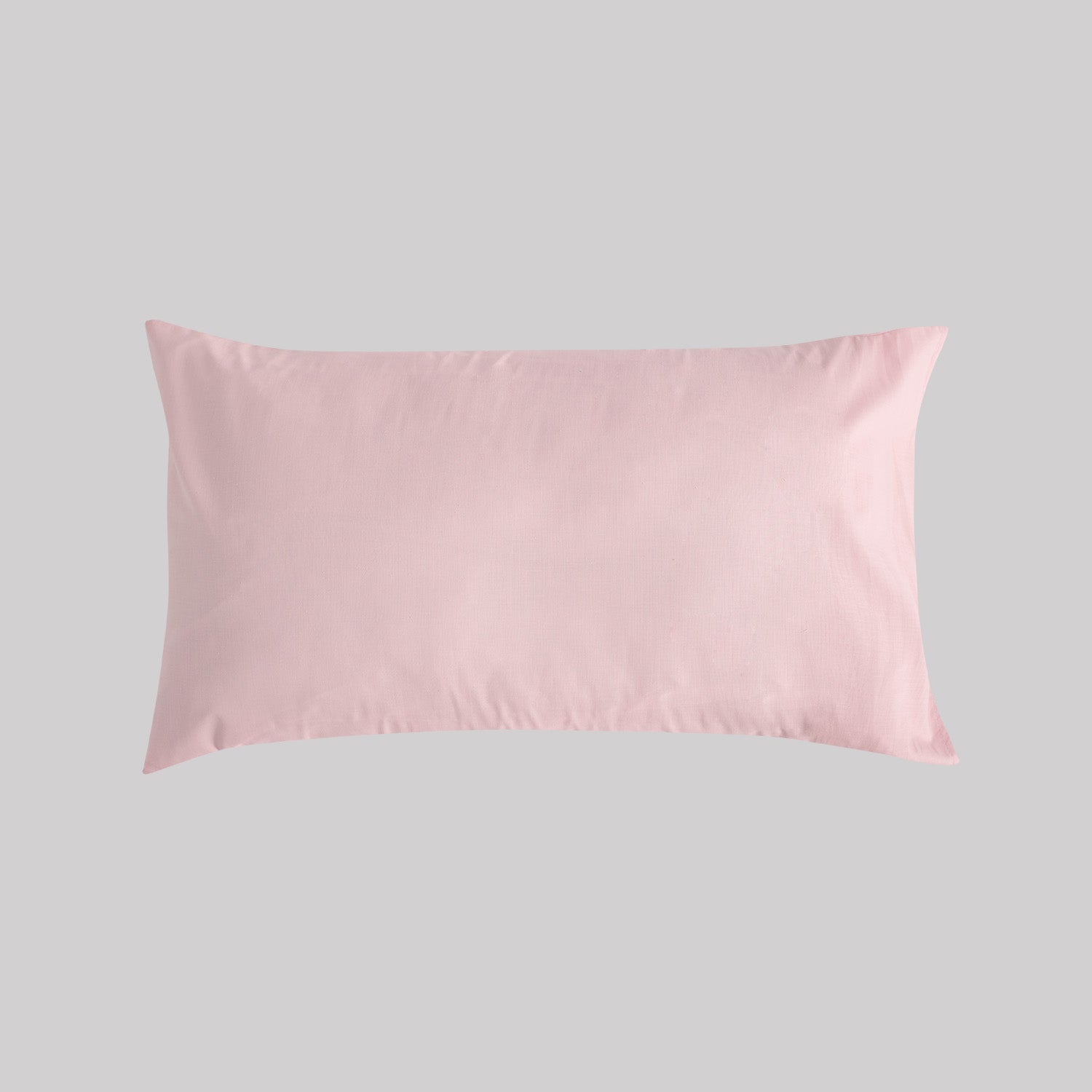 Funda de Almohada Karamelo Liso Rosa