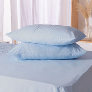 Funda de Almohada Karamelo Liso Azulón