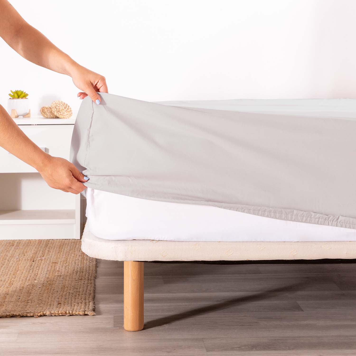 Sábana Bajera Karamelo Avellana