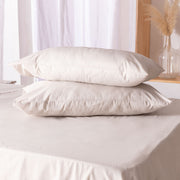 Funda de Almohada Karamelo Liso Avellana