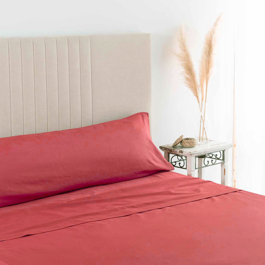 Funda De Almohada Classic Coral