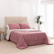 Edredón Eden Samanta Bicolor Maquillaje/Beige - Set Edredón + Funda de Almohada