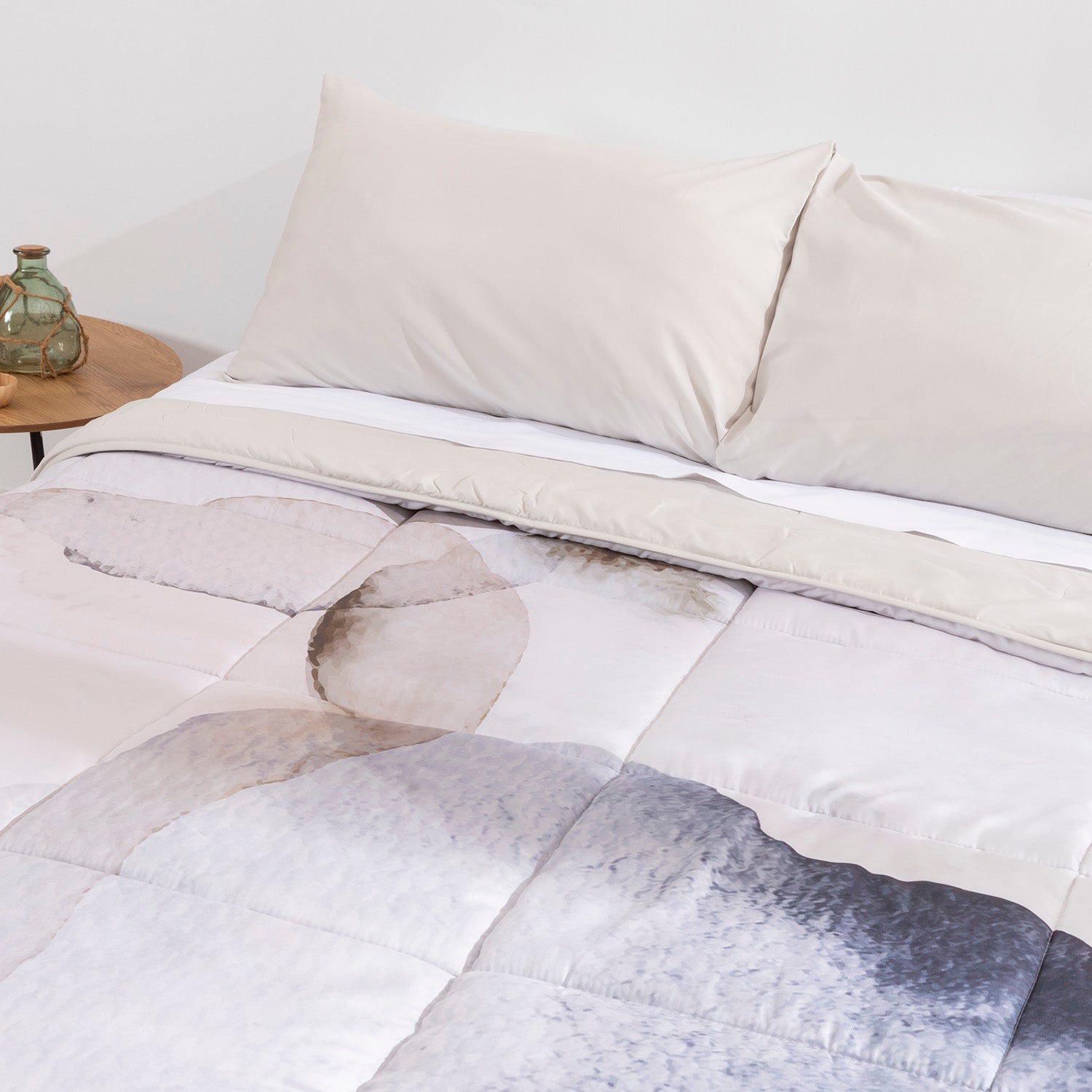 Edredón Karamelo Confort Digital Velia - Set Edredón + Fundas de Almohada