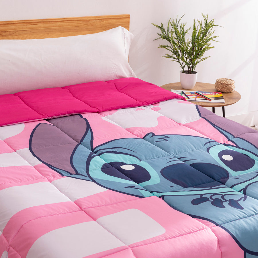 Edredón Licencia Lilo & Stitch Flowers