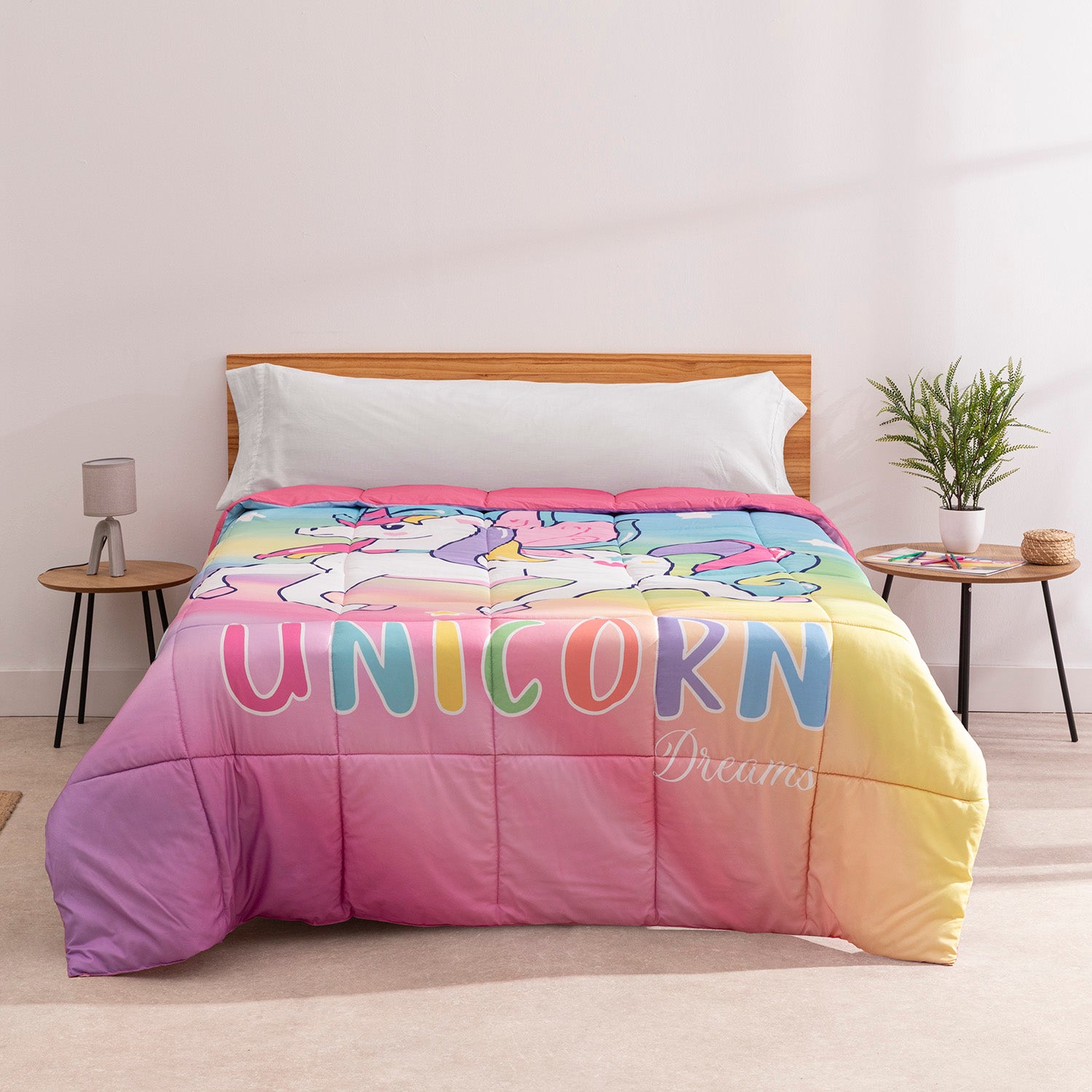 Edredón Infantil Karamelo Licencia Unicorn Multicolor