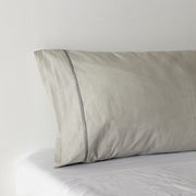 Funda de Almohada Don Algodon Percal Gris