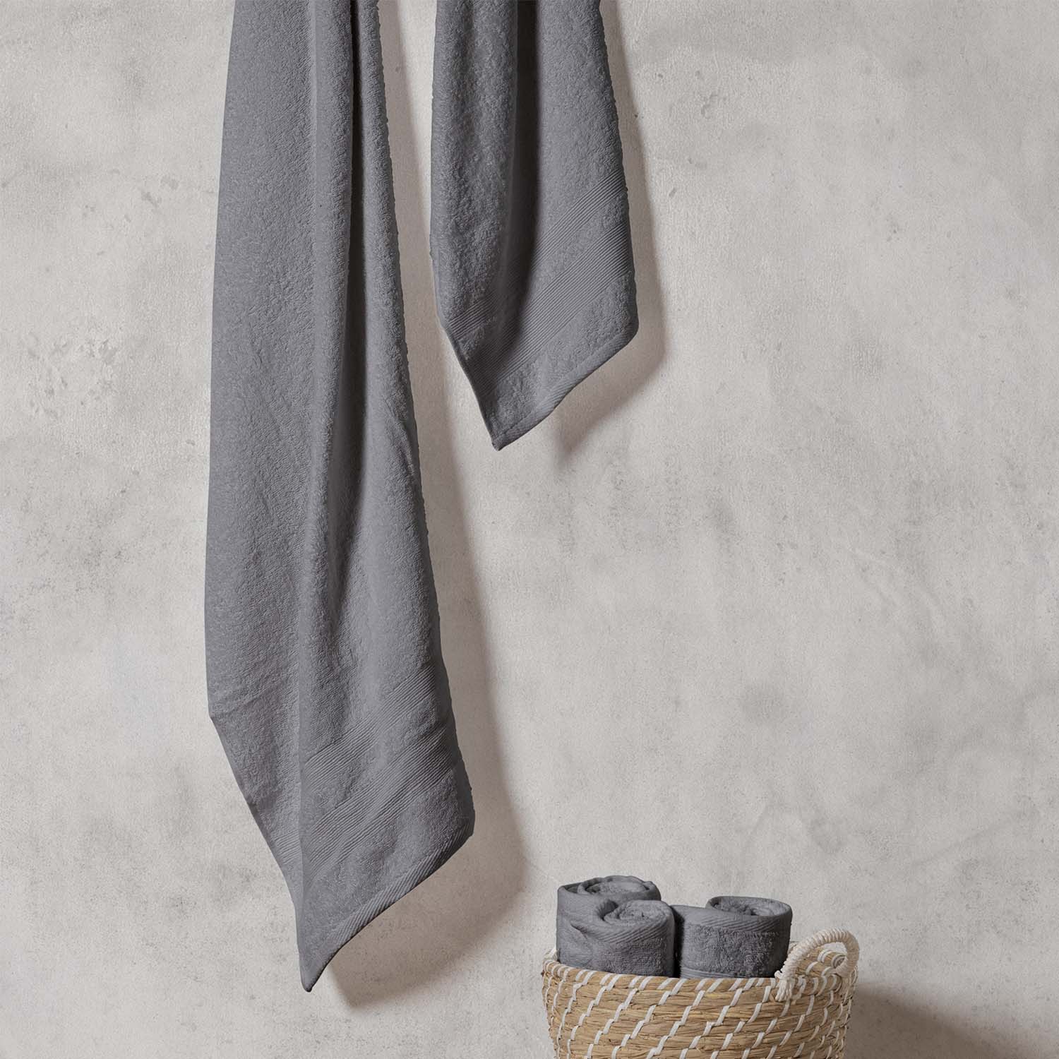 Toalla Eden Economic 400 gr Gris