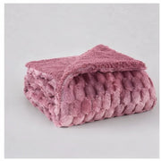 Manta Karamelo Degrade Malva