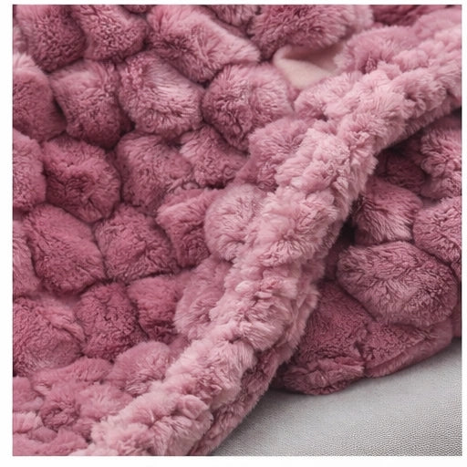 Manta Karamelo Degrade Malva