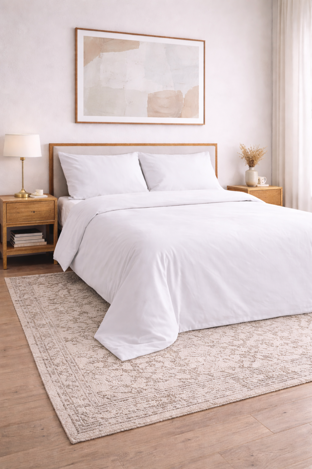 Funda Nórdica Don Algodon Percal 180 Hilos Blanco