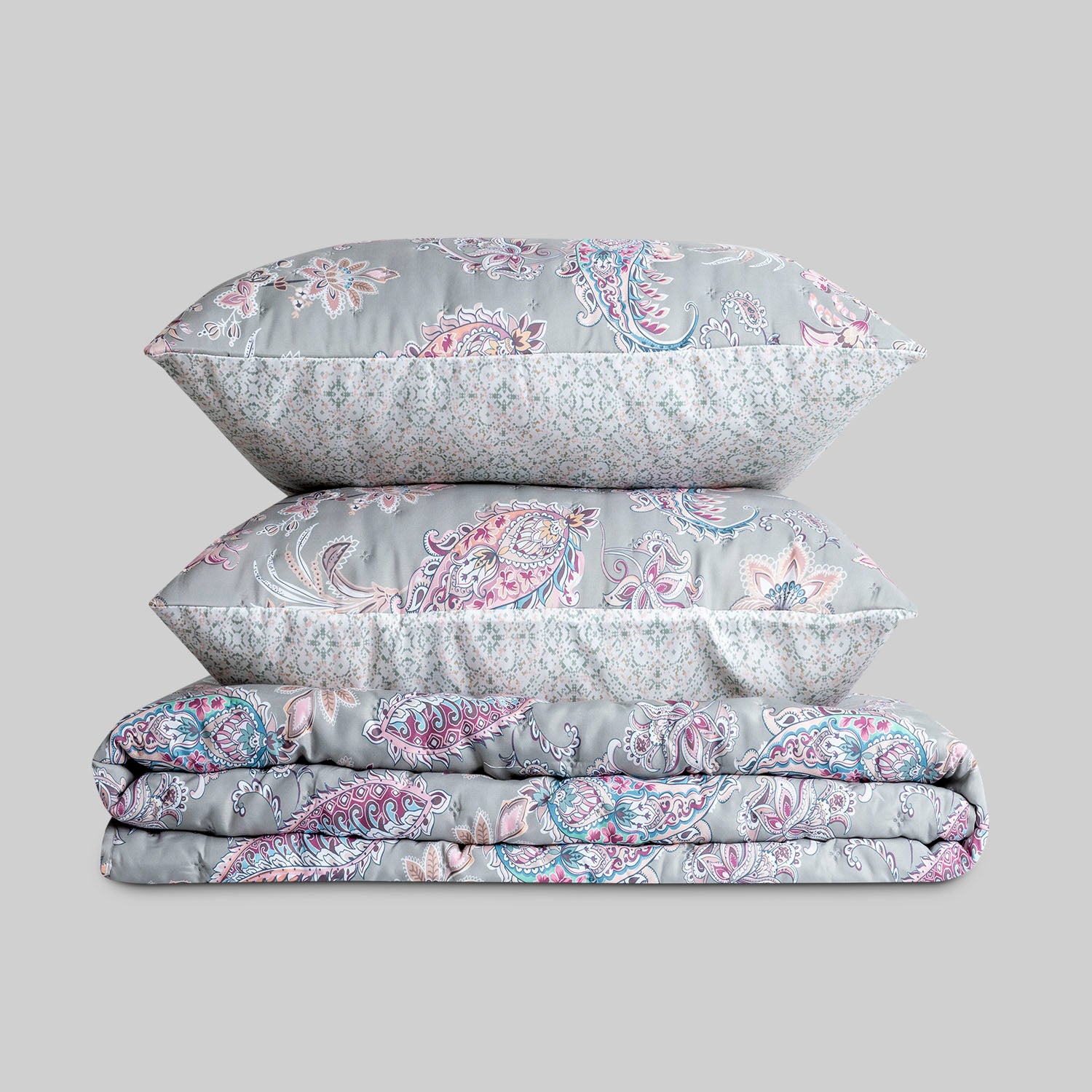 Colcha Don Algodon Reversible Valerie