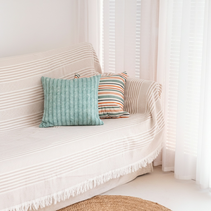 Funda Cojín Anand Azul