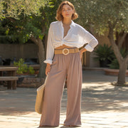 Camisa Blanca de Verano – Estilo Playero y Vérsatil