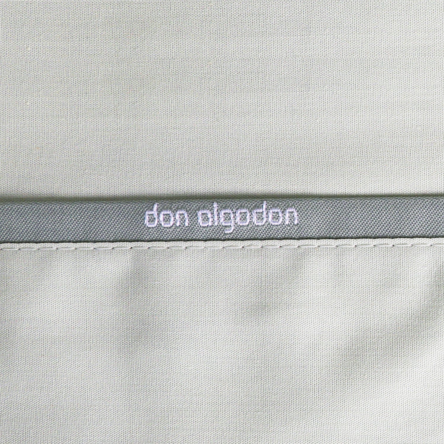 Sabana Encimera Don Algodon Percal Verde Mar